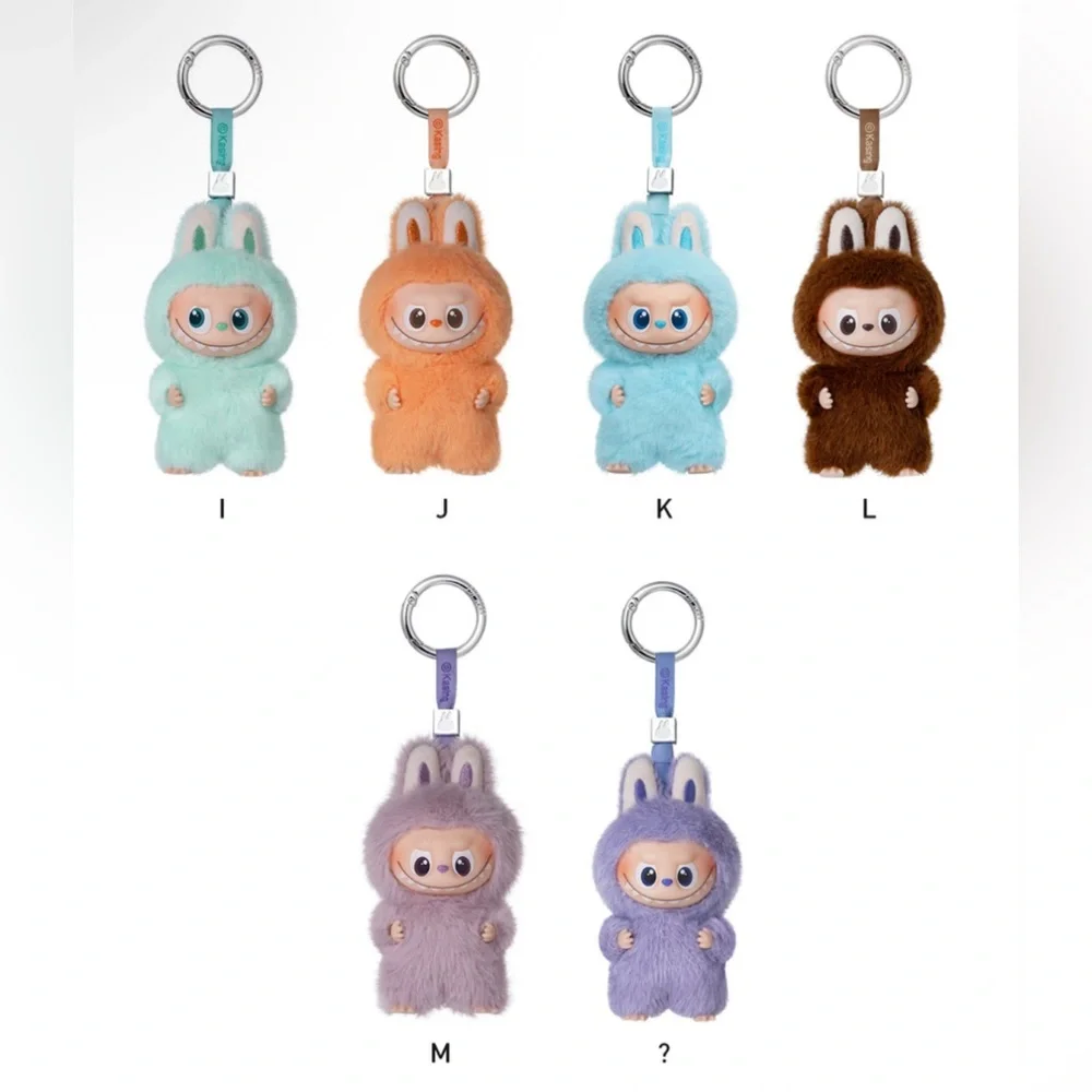 NIB FULL SET of 28 Authentic Pop Mart Pin For Love Labubu Vinyl Pendant Keychain - Picture 5 of 9